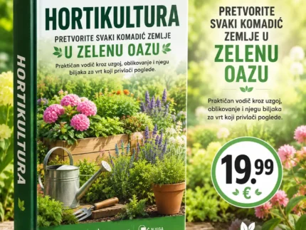🌿🌸 HORTIKULTURA – PRETVORITE SVAKI KOMADIĆ ZEMLJE U ZELENU OAZU Praktičan vodič kroz uzgoj, oblikovanje i njegu biljaka za vrt koji privlači poglede