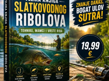 🐟 VELIKA KNJIGA SLATKOVODNOG RIBOLOVA 📖 Tehnike, mamci i vrste riba.