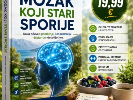 🧠📖 MOZAK KOJI STARI SPORIJE – KAKO OČUVATI PAMĆENJE, KONCENTRACIJU I BISTAR UM DESETLJEĆIMA