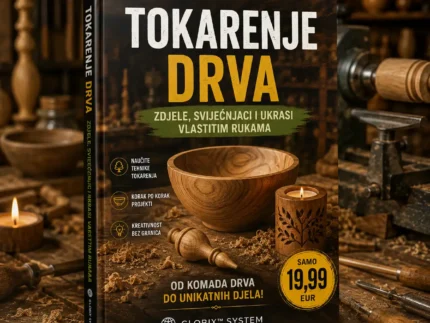 🪵⚙️ TOKARENJE DRVA – ZDJELE, SVIJEĆNJACI I UKRASI VLASTITIM RUKAMA