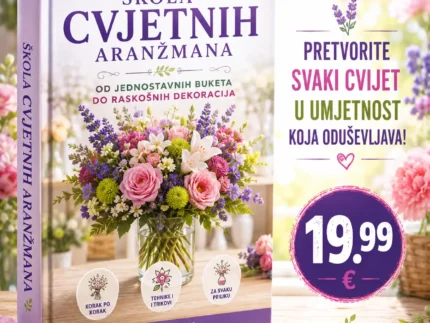 🪻🌸 ŠKOLA CVJETNIH ARANŽMANA- Od jednostavnih buketa do raskošnih dekoracija