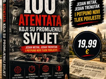 💣 100 ATENTATA KOJI SU PROMIJENILI SVIJET – JEDAN METAK, JEDAN TRENUTAK I POTPUNO NOVI TIJEK POVIJESTI