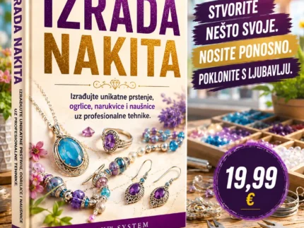 💍✨ IZRADA NAKITA – IZRAĐUJTE UNIKATNO PRSTENJE, OGRLICE, NARUKVICE I NAUŠNICE UZ PROFESIONALNE TEHNIKE