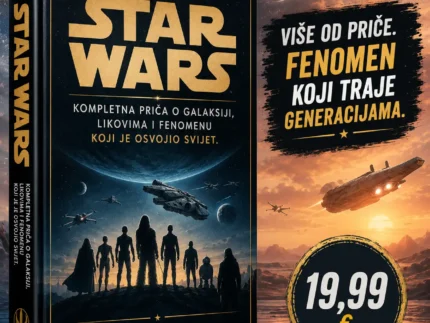 🌌⚔️ STAR WARS – KOMPLETNA PRIČA O GALAKSIJI, LIKOVIMA I FENOMENU KOJI JE OSVOJIO SVIJET