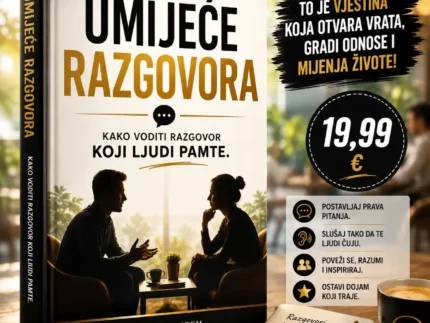 💬 UMIJEĆE RAZGOVORA 📖 Kako voditi razgovor koji ljudi pamte.