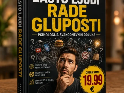 🎭 ZAŠTO LJUDI RADE GLUPOSTI – PSIHOLOGIJA SVAKODNEVNIH ODLUKA