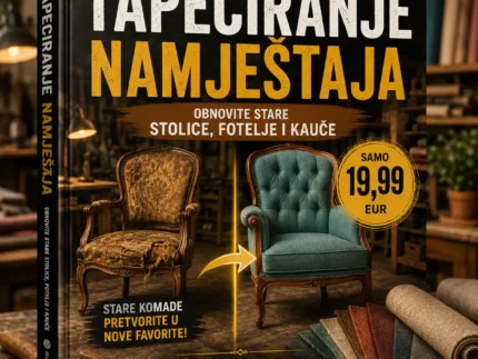 🪑🧵 TAPECIRANJE NAMJEŠTAJA – OBNOVITE STARE STOLICE, FOTELJE I KAUČE