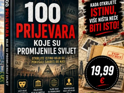 🕵️ 100 PRIJEVARA KOJE SU PROMIJENILE SVIJET – NAJVEĆE FINANCIJSKE, POLITIČKE I POVIJESNE OBMANE SVIH VREMENA