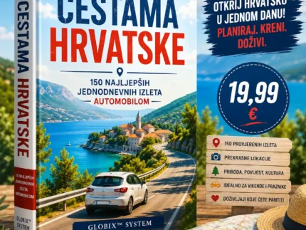 🚗 CESTAMA HRVATSKE – 150 NAJLJEPŠIH JEDNODNEVNIH IZLETA AUTOMOBILOM🌍