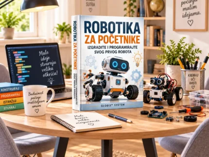 🤖⚙️ ROBOTIKA ZA POČETNIKE IZGRADITE I PROGRAMIRAJTE SVOG PRVOG ROBOTA