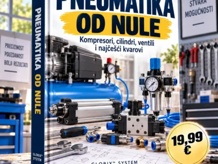 🔧💨 PNEUMATIKA OD NULE KOMPRESORI, CILINDRI, VENTILI I NAJČEŠĆI KVAROVI