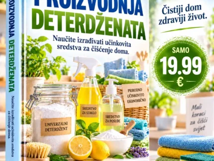 🧼 PROIZVODNJA DETERDŽENATA – NAUČITE IZRAĐIVATI UČINKOVITA SREDSTVA ZA ČIŠĆENJE DOMA