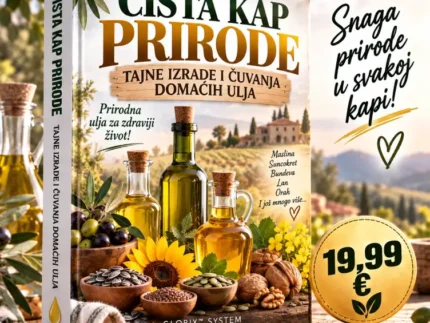 💧 ČISTA KAP PRIRODE - TAJNE IZRADE I ČUVANJA DOMAĆIH ULJA🌻