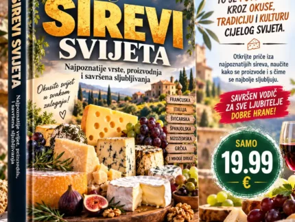 🧀🌍 SIREVI SVIJETA – NAJPOZNATIJE VRSTE, PROIZVODNJA I SAVRŠENA SLJUBLJIVANJA