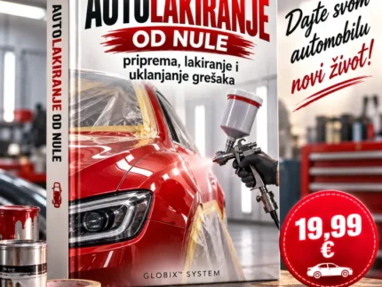 🚗 AUTOLAKIRANJE OD NULE - PRIPREMA, LAKIRANJE I UKLANJANJE GREŠAKA