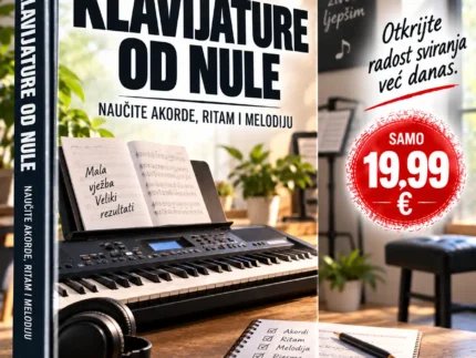 🎹 KLAVIJATURE OD NULE – NAUČITE AKORDE, RITAM I MELODIJU