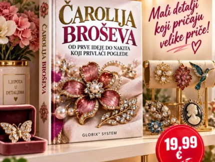💎✨ ČAROLIJA BROŠEVA OD PRVE IDEJE DO NAKITA KOJI PRIVLAČI POGLEDE