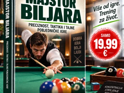 🎱 MAJSTOR BILJARA – PRECIZNOST, TAKTIKA I TAJNE POBJEDNIČKE IGRE