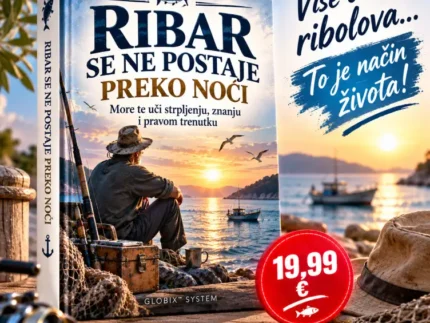 🎣 RIBAR SE NE POSTAJE PREKO NOĆI MORE TE UČI STRPLJENJU, ZNANJU I PRAVOM TRENUTKU 🐟