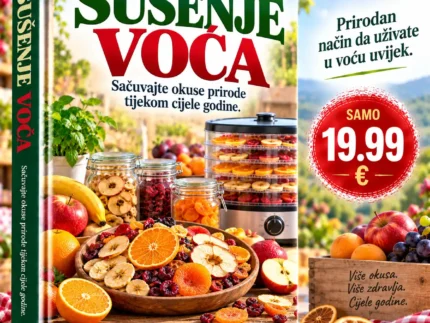🍎 SUŠENJE VOĆA – SAČUVAJTE OKUSE PRIRODE TIJEKOM CIJELE GODINE
