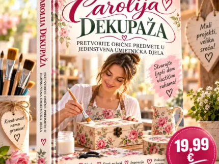 🎨🌸 ČAROLIJA DEKUPAŽA - PRETVORITE OBIČNE PREDMETE U JEDINSTVENA UMJETNIČKA DJELA ✂️✨