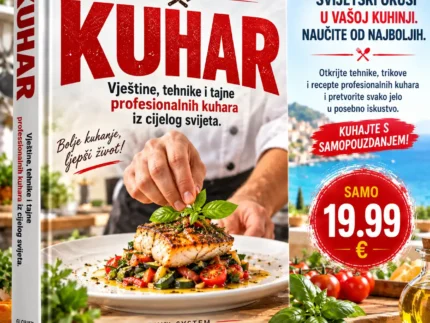 👨‍🍳🔥 KUHAR – VJEŠTINE, TEHNIKE I TAJNE PROFESIONALNIH KUHARA IZ CIJELOG SVIJETA