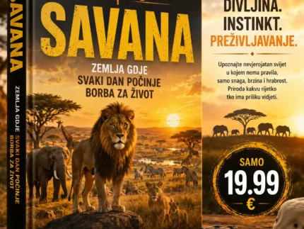 🦁🌾 SAVANA – ZEMLJA GDJE SVAKI DAN POČINJE BORBA ZA ŽIVOT