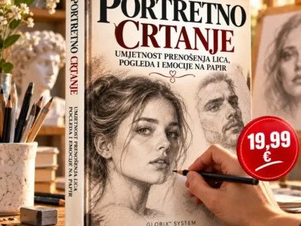 ✏️🎨 PORTRETNO CRTANJE UMJETNOST PRENOŠENJA LICA, POGLEDA I EMOCIJE NA PAPIR 👁️❤️