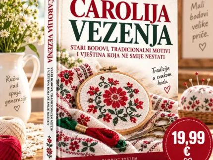🪡 ČAROLIJA VEZENJA – STARI BODOVI, TRADICIONALNI MOTIVI I VJEŠTINA KOJA NE SMIJE NESTATI