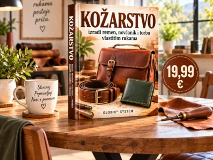 👜🧵 KOŽARSTVO - IZRADITE REMEN, NOVČANIK I TORBU VLASTITIM RUKAMA