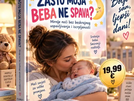 👶🌙 ZAŠTO MOJA BEBA NE SPAVA? MIRNIJE NOĆI BEZ BESKRAJNOG USPAVLJIVANJA I ISCRPLJENOSTI
