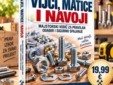 🔩🛠️ VIJCI, MATICE I NAVOJI - MAJSTORSKI VODIČ ZA PRAVILAN ODABIR I SIGURNO SPAJANJE