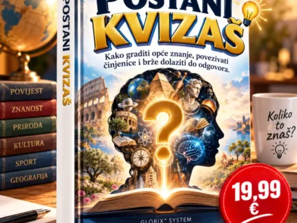 🧠🏆 POSTANI KVIZAŠ - KAKO GRADITI OPĆE ZNANJE, POVEZIVATI ČINJENICE I BRŽE DOLAZITI DO ODGOVORA ❓💡