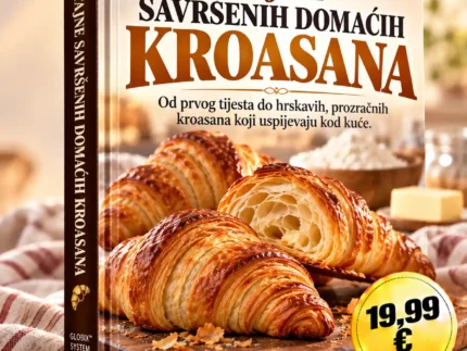 🥐 TAJNE SAVRŠENIH DOMAĆIH KROASANA - OD PRVOG TIJESTA DO HRSKAVIH, PROZRAČNIH KROASANA KOJI USPIJEVAJU KOD KUĆE