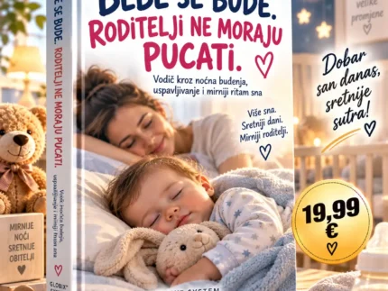 👶🌙 BEBE SE BUDE. RODITELJI NE MORAJU PUCATI. VODIČ KROZ NOĆNA BUĐENJA, USPAVLJIVANJE I MIRNIJI RITAM SNA