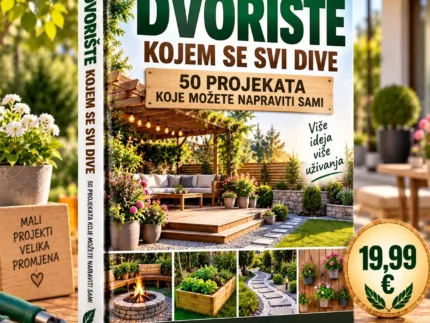 🏡🌿 DVORIŠTE KOJEM SE SVI DIVE - 50 PROJEKATA KOJE MOŽETE NAPRAVITI SAMI