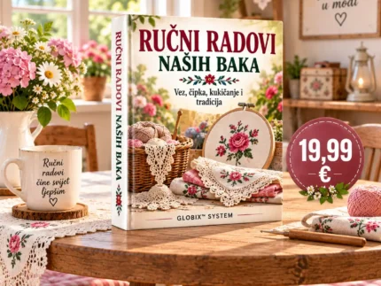 🧶🪡 RUČNI RADOVI NAŠIH BAKA VEZ, ČIPKA, KUKIČANJE I TRADICIJA