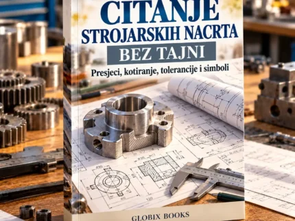 ČITANJE STROJARSKIH NACRTA BEZ TAJNI – Presjeci, kotiranje, tolerancije i simboli