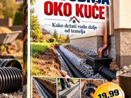 ODVODNJA OKO KUĆE – Kako držati vodu dalje od temelja