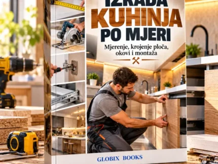 IZRADA KUHINJA PO MJERI – Mjerenje, krojenje ploča, okovi i montaža