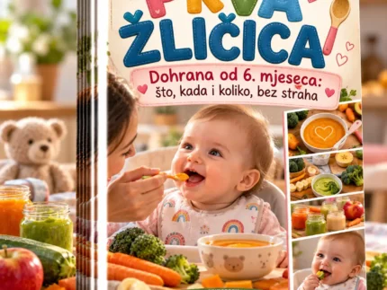 PRVA ŽLIČICA – Dohrana od 6. mjeseca: što, kada i koliko – bez straha
