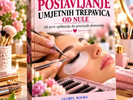 POSTAVLJANJE UMJETNIH TREPAVICA OD NULE – Od prve aplikacije do preciznih ekstenzija