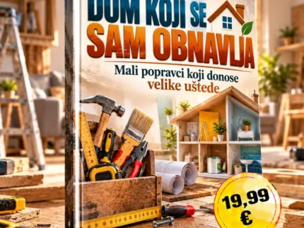 🏡 DOM KOJI SE SAM OBNAVLJA - MALI POPRAVCI KOJI DONOSE VELIKE UŠTEDE