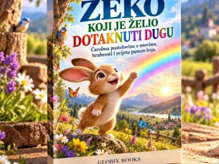 ZEKO KOJI JE ŽELIO DOTAKNUTI DUGU – Čarobna pustolovina o snovima, hrabrosti i svijetu punom boja.