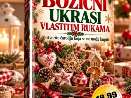 ✨ BOŽIĆNI UKRASI VLASTITIM RUKAMA - STVORITE ČAROLIJU KOJA SE NE MOŽE KUPITI