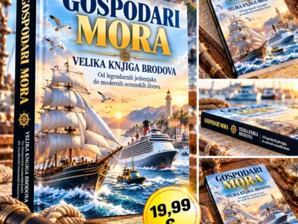 ⚓ GOSPODARI MORA – VELIKA KNJIGA BRODOVA  OD LEGENDARNIH JEDRENJAKA DO MODERNIH OCEANSKIH DIVOVA