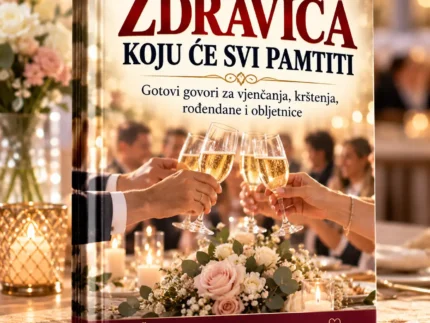 ZDRAVICA KOJU ĆE SVI PAMTITI – Gotovi govori za vjenčanja, krštenja, rođendane i obljetnice