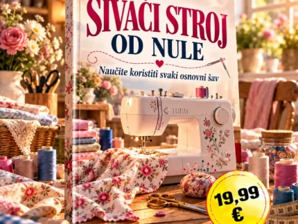 🧵 ŠIVAĆI STROJ OD NULE - NAUČITE KORISTITI SVAKI OSNOVNI ŠAV