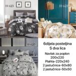Posteljina - bračni krevet