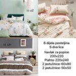 Posteljina - bračni krevet